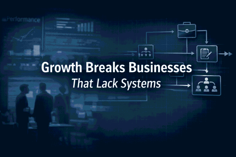 Growth Breaks Businesses That Lack Systems